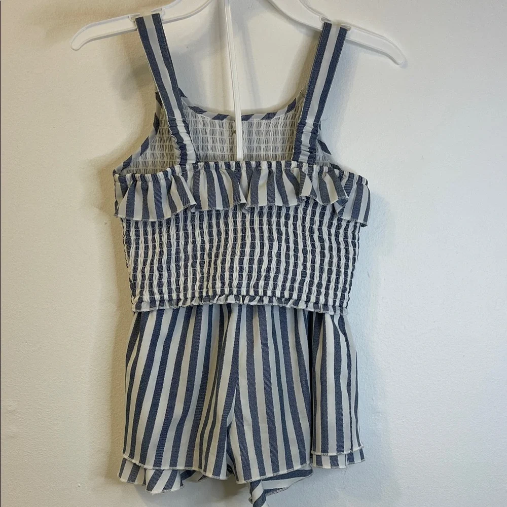 Japna Blue and White Striped Kids Matching Set Size 8